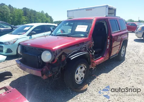 2014 Jeep Patriot Sport z USA, uszkodzony, nr VIN 1C4NJPBA9ED534454